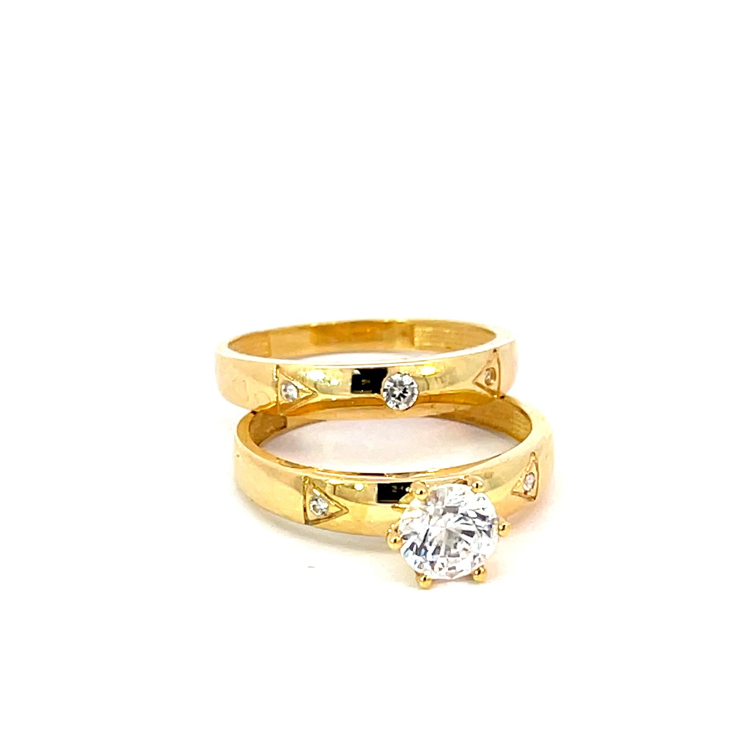 Elegant Gold Wedding Rings