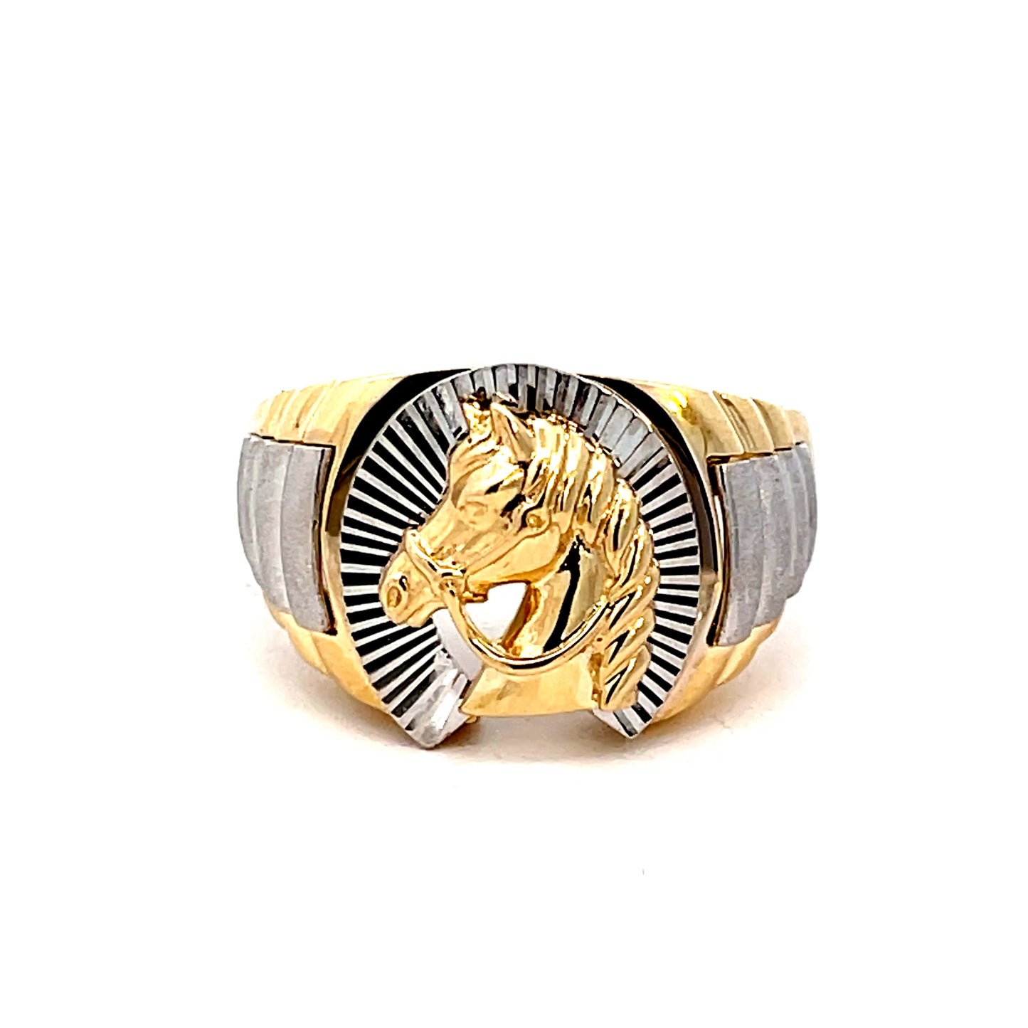 Elegant Horse Head Ring