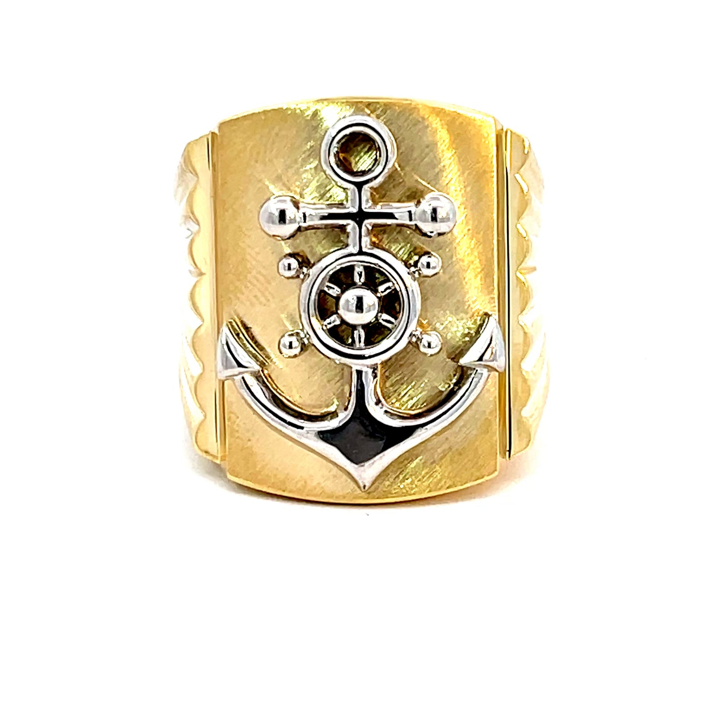 Nautical-Inspired Anchor Ring