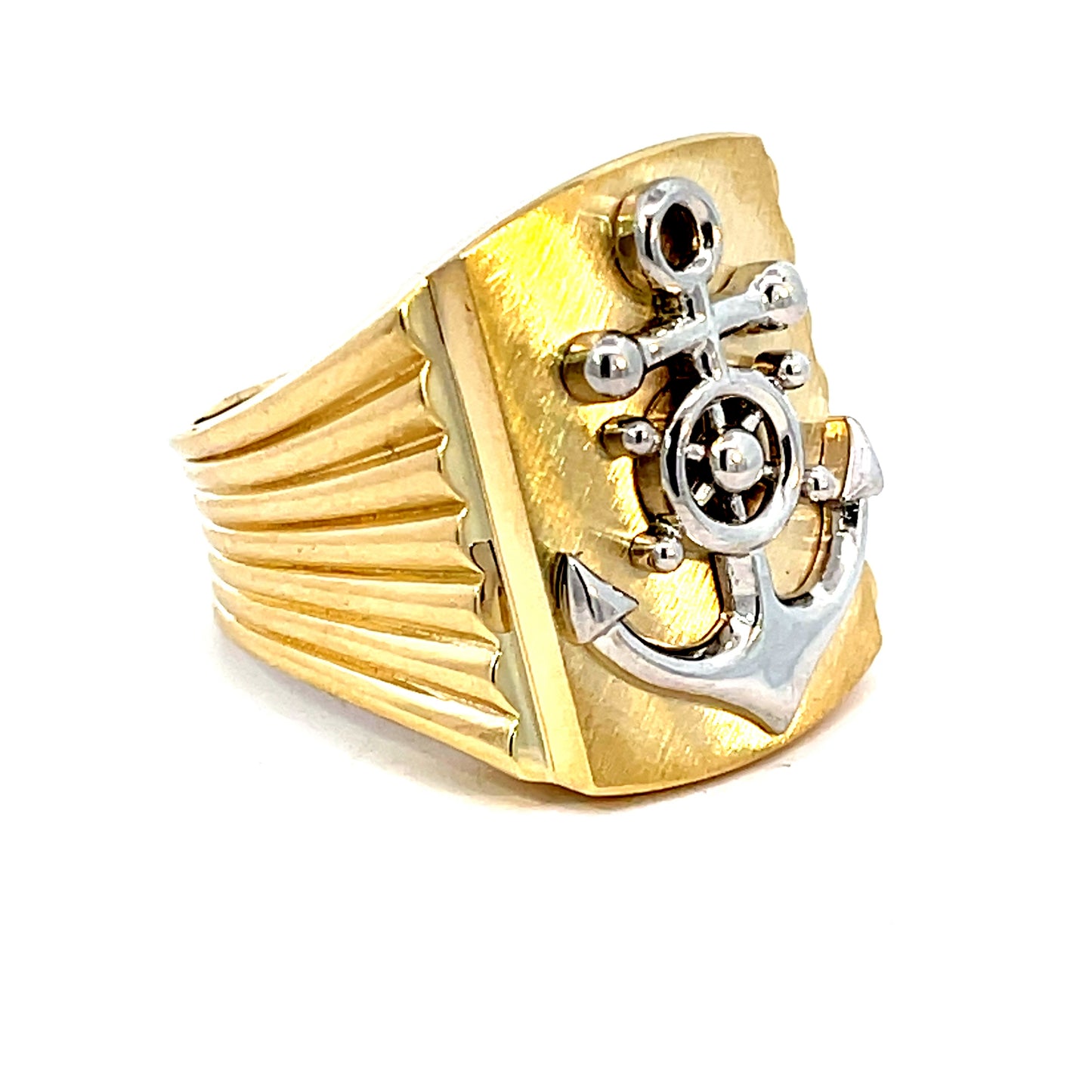 Nautical-Inspired Anchor Ring