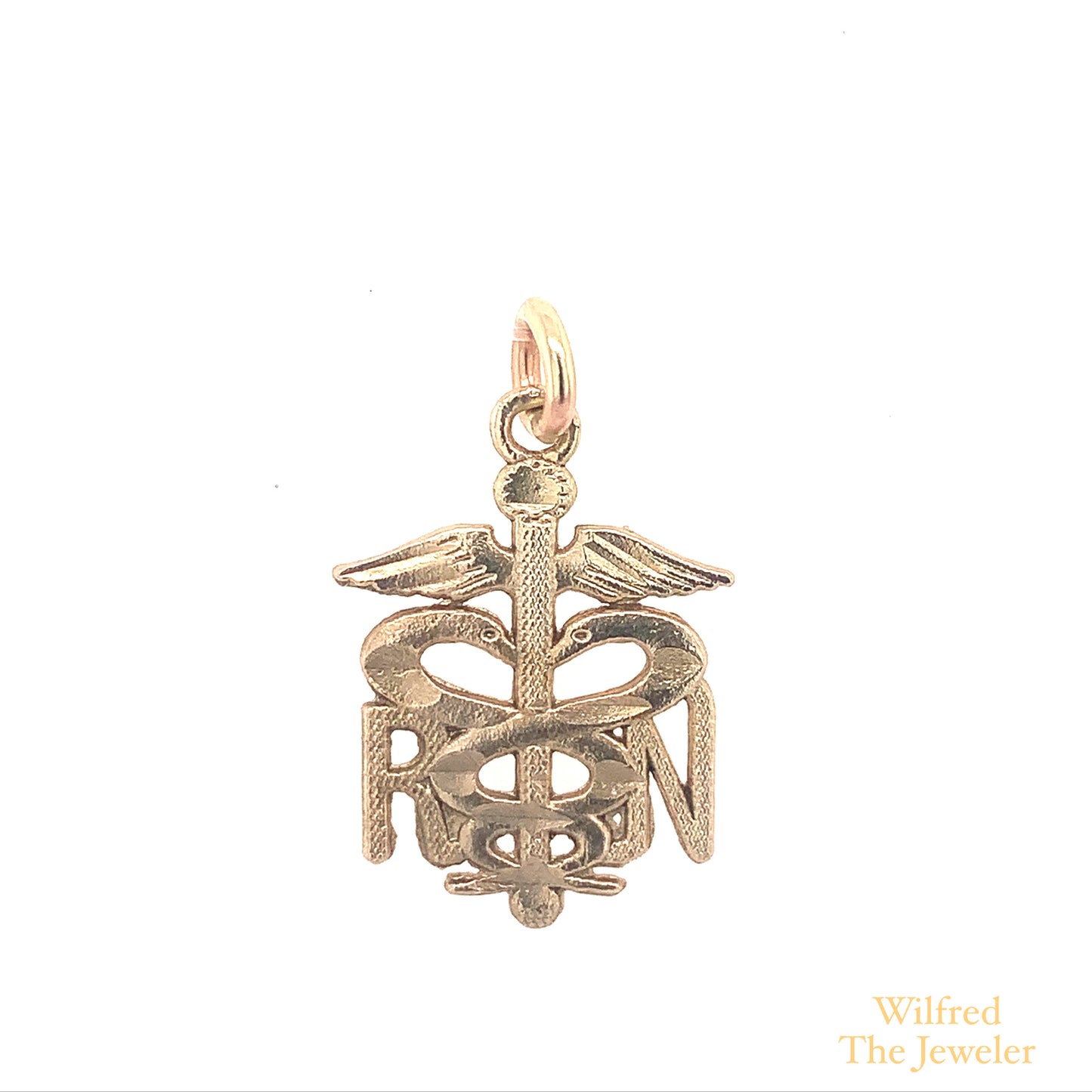 NURSE 14 KT YELLOW GOLD