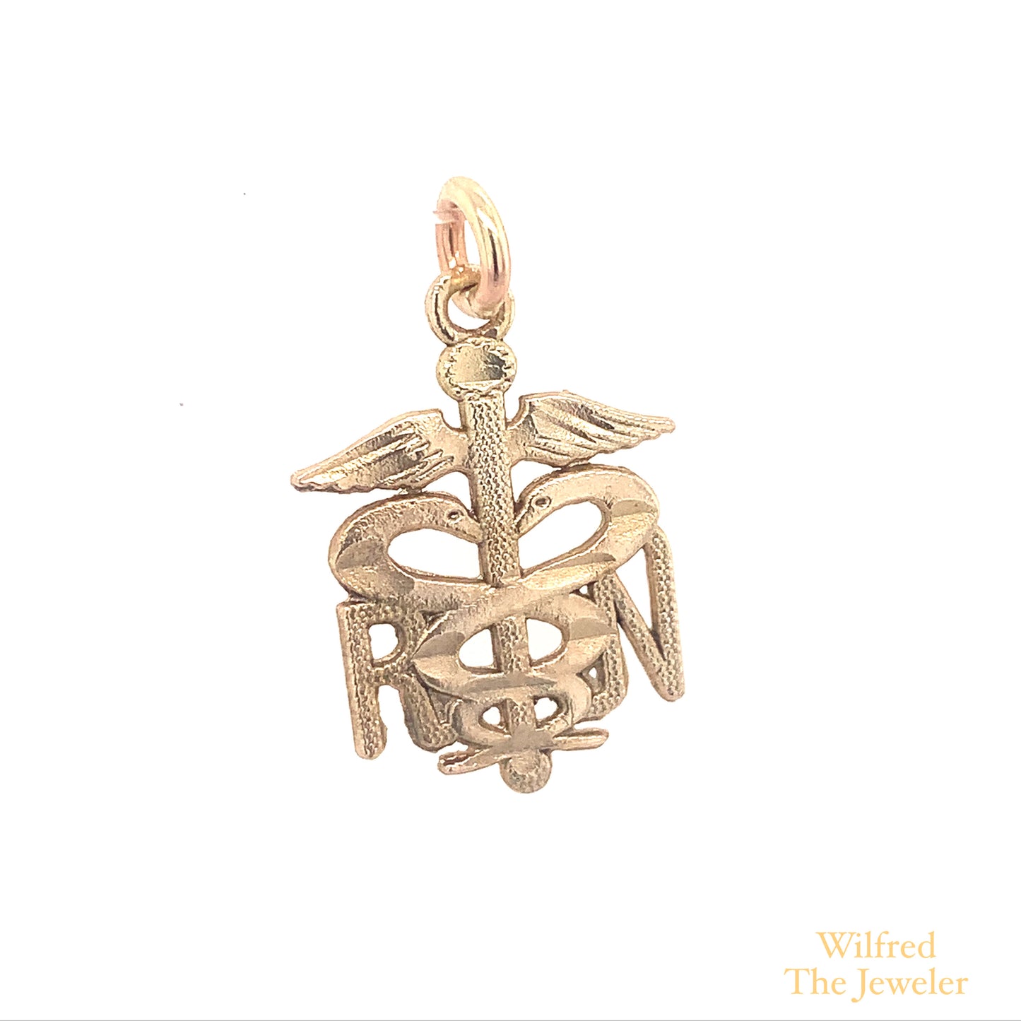 NURSE 14 KT YELLOW GOLD