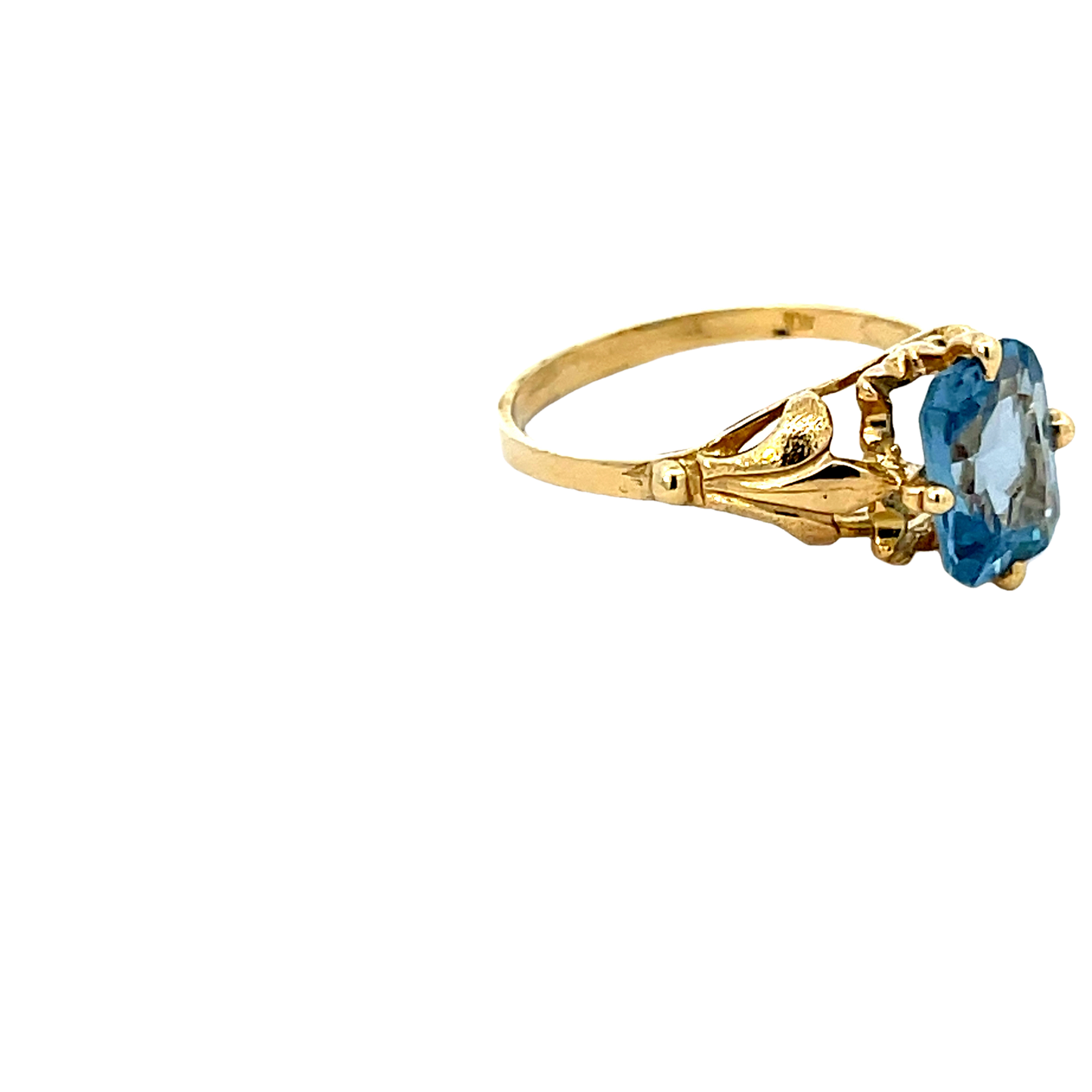 Elegant Blue Ring