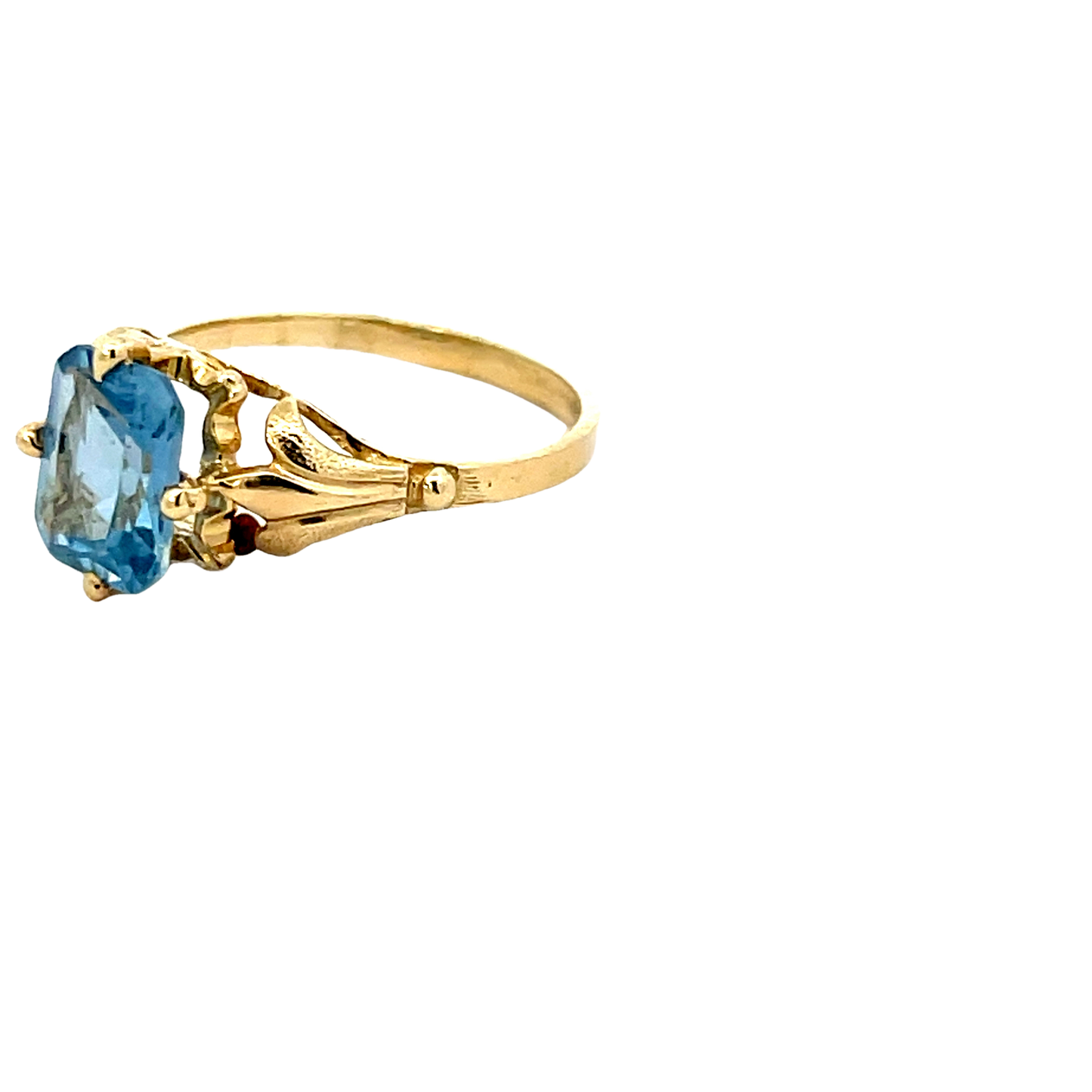 Elegant Blue Ring