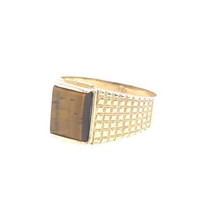 Ring Tiger Eye